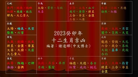 2023流年考運|2023癸卯年十二生肖流年運勢吉凶 (文/謝達輝)｜初一 